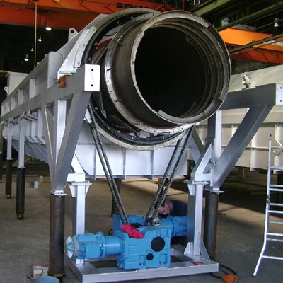 Обертова піч з непрямим випалом